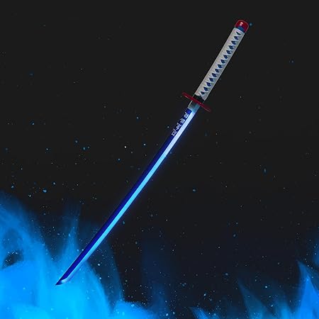 Demon Slayer Giyu Tomioka Neon LED Katana – 104cm