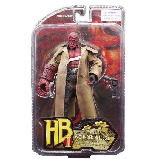 Mezco Hellboy : Wounded 7 Inch Collectible/Action Figure with Opening Handgun