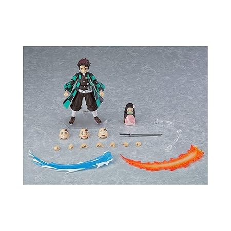 Demon Slayer Kimetsu Tanjiro Kamado Action Figure Deluxe Version