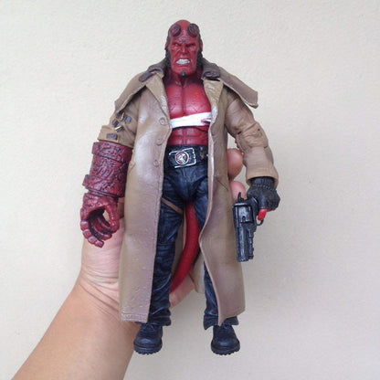 Mezco Hellboy : Wounded 7 Inch Collectible/Action Figure with Opening Handgun