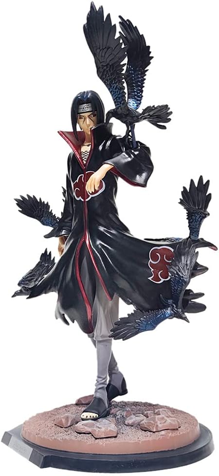 🖤 Itachi Uchiha – Standing with Crows | 30 cm Deluxe Figure