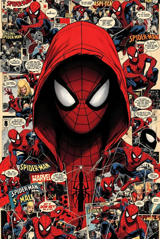 Spiderman Metal Poster