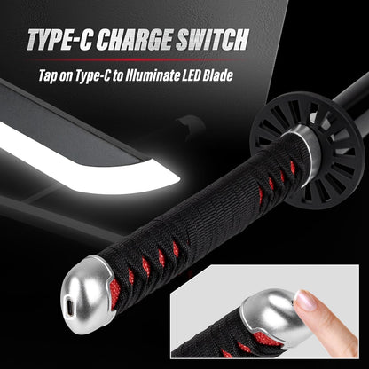 Tanjiro Kamado LED Katana – 104 cm Demon Slayer Sword Replica