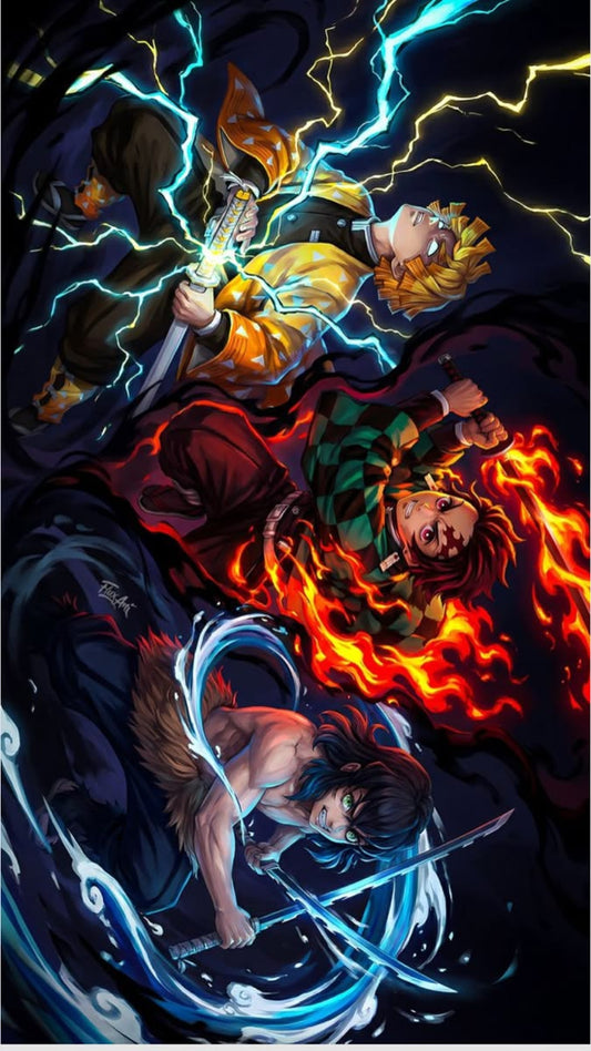 Demon Slayer LED Frame