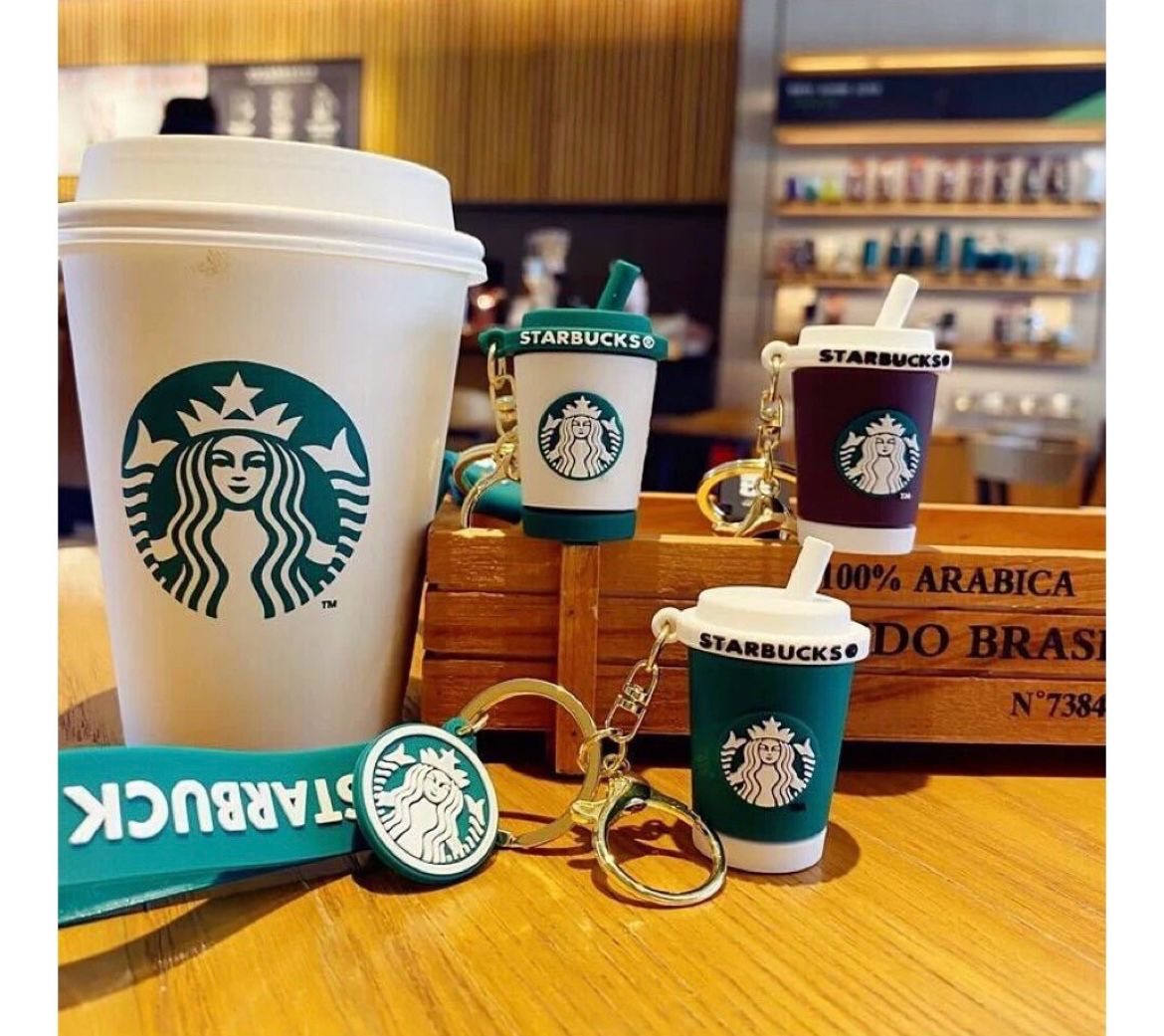 Starbucks Sipper Key Chain