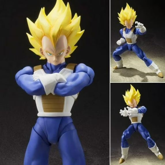 Dragon Ball Z Super Saiyan Vegeta Action Figure SH