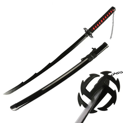 Bleach Kurosaki Ichigo Zangetsu Blade Model 3 Cosplay Wooden katana 104 Cms
