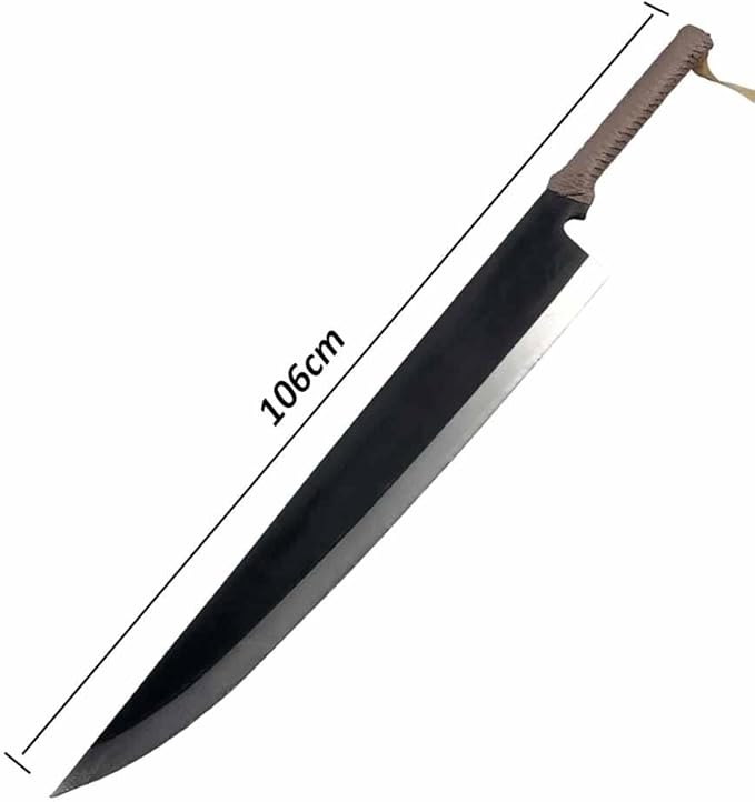 WANHUI Kurosaki Ichigo Sword Zanpakutou Katana Anime Bleach Cosplay Sword