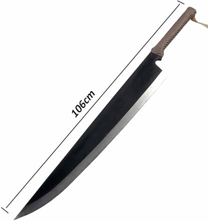 WANHUI Kurosaki Ichigo Sword Zanpakutou Katana Anime Bleach Cosplay Sword