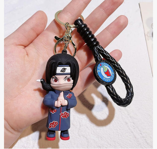 Blue Aura Naruto Keychain