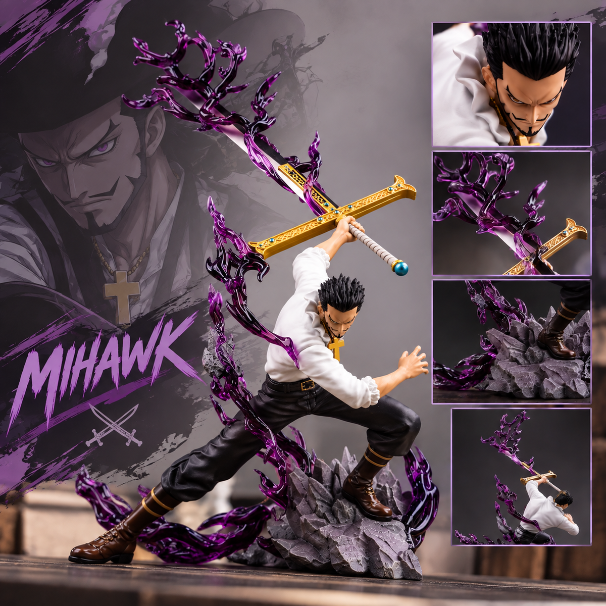 Mihawk Blister Figure