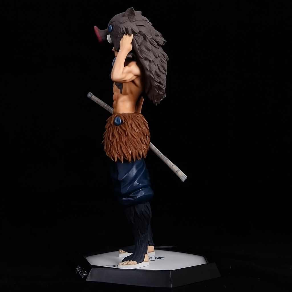 Inosuke Hashibira Action Figure – Demon Slayer Collectible with Dual Nichirin Blades