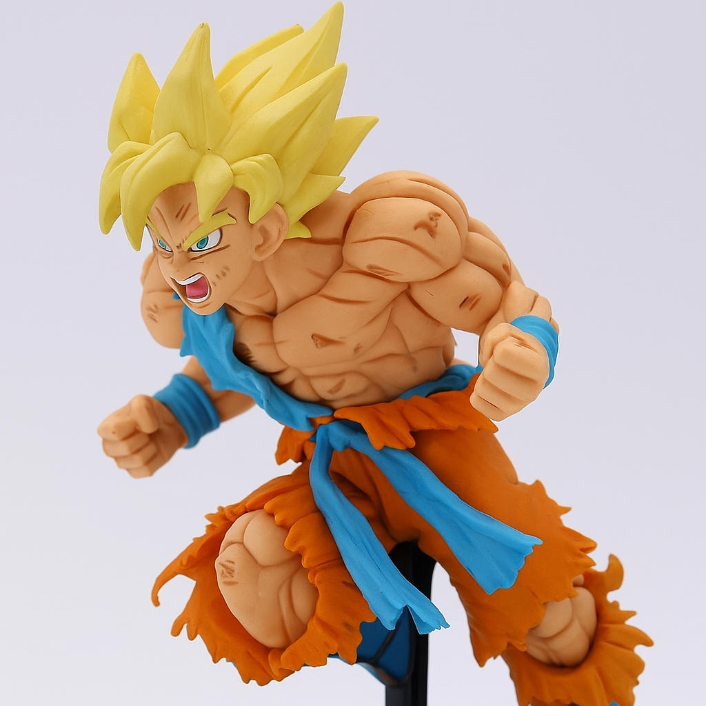 Super Saiyan Goku Action Figure – DBZ Kamehameha Power Pose (Flying Edition)