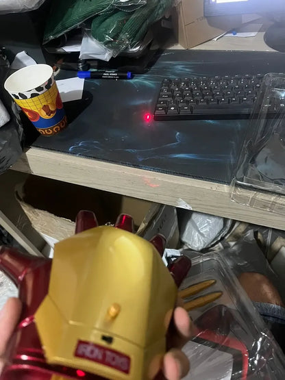 Iron Man Repulsor Gauntlet Toy – Light & Sound Superhero Hand Blaster