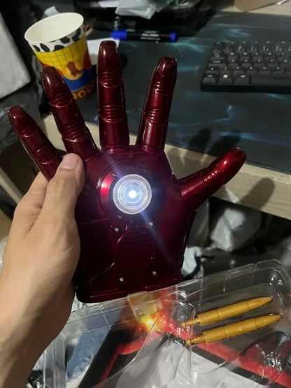 Iron Man Repulsor Gauntlet Toy – Light & Sound Superhero Hand Blaster