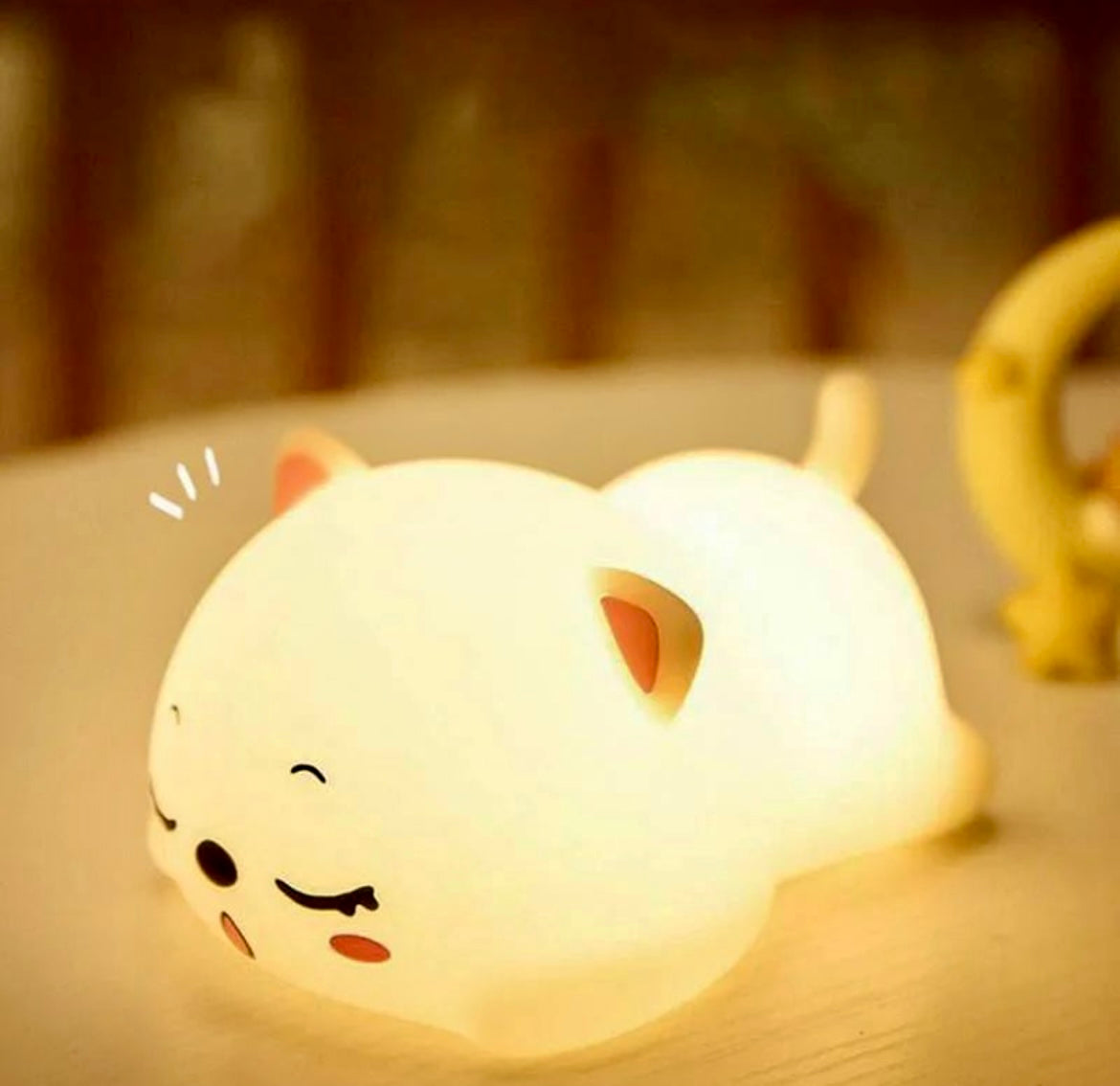 Cat Silicon Lamp