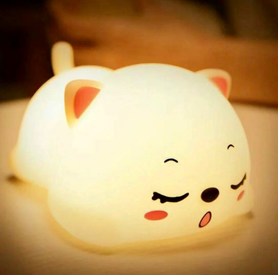 Cat Silicon Lamp