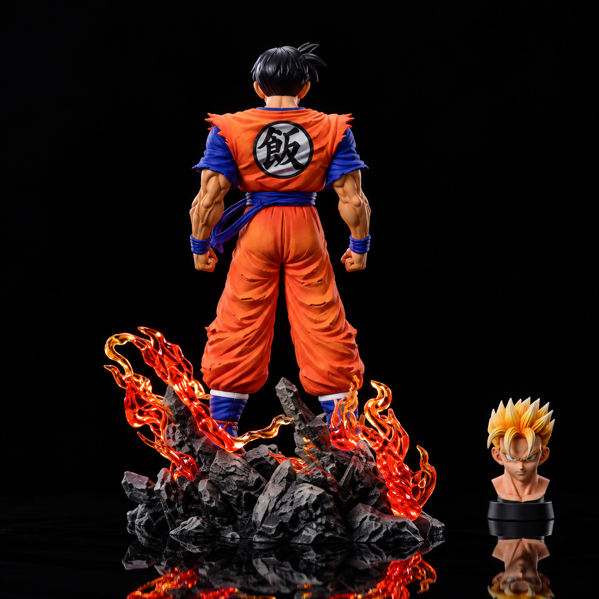Gohan Dual Head Figure