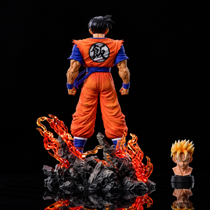 Gohan Dual Head Figure