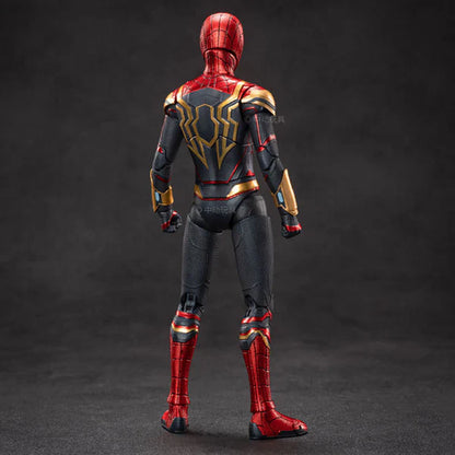 Marvel Studios Spider-Man No Way Home : 1:10 Scale Spiderman Upgraded Suit Figure by ZD Toys (Size-7 Inch)