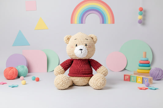 Velvet Cotton Teddy Bear