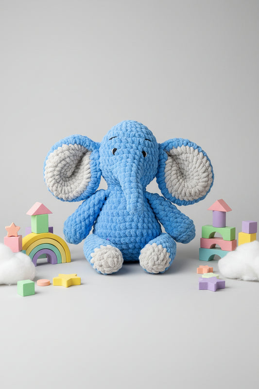 Velvet Cotton Elephant