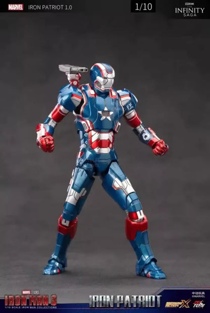 ZD TOYS – IRON PATRIOT 1.0 IRON MAN 3 COLLECTIBLE ACTION FIGURE