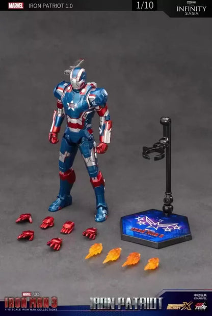 ZD TOYS – IRON PATRIOT 1.0 IRON MAN 3 COLLECTIBLE ACTION FIGURE