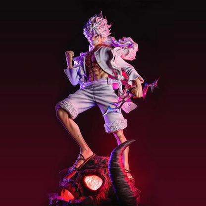 LUFFY GEAR 5 STANDING ON SKULL 38.5CM