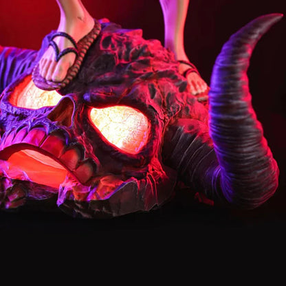 LUFFY GEAR 5 STANDING ON SKULL 38.5CM