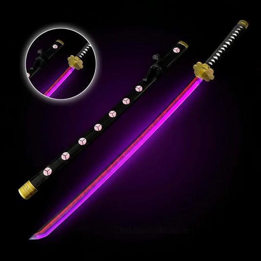 One Piece Shusui Roronoa Zoro LED Katana Sword With USB Cable