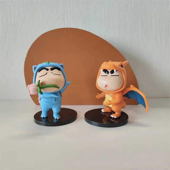 Pokemon Cosplay Shin-chan Action Figure