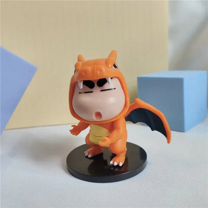 Pokemon Cosplay Shin-chan Action Figure