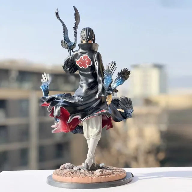 🖤 Itachi Uchiha – Standing with Crows | 30 cm Deluxe Figure