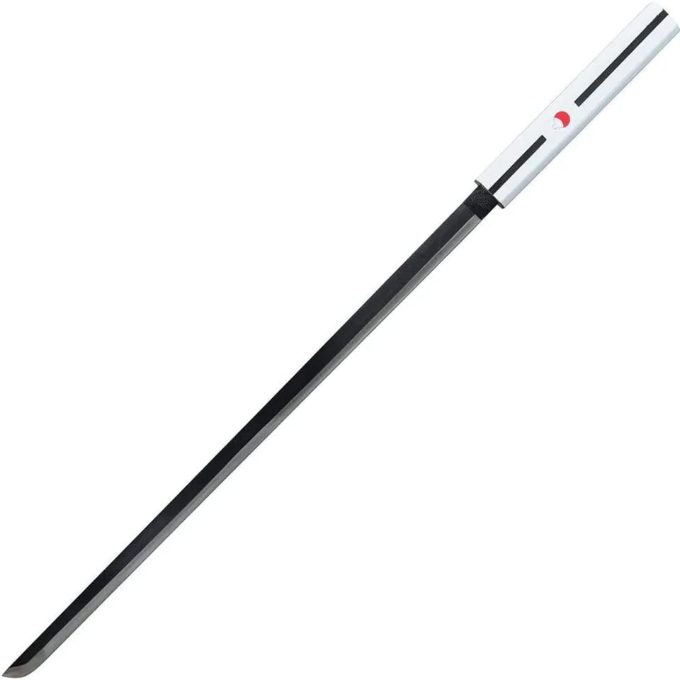 Naruto Sasuke White Sword Of Kusanagi Wooden Katana for Cosplay 104 Cms
