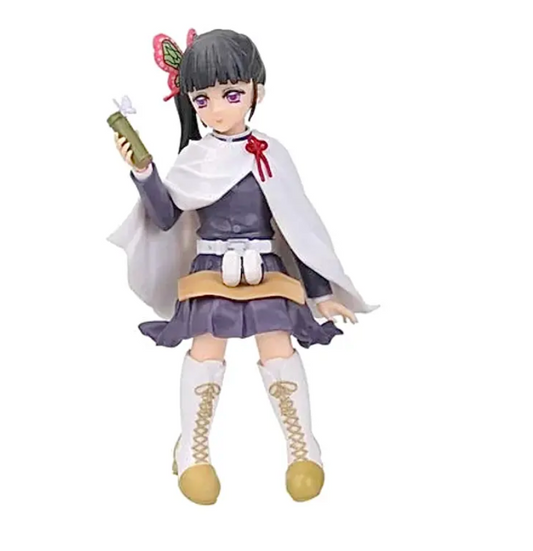 Demon Slayer Kanao Tsuyuri Perching Sitting Eating Action Figure ( Collectible)