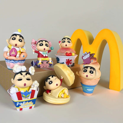 Crayon Shinchan Figures – Dessert Time Series