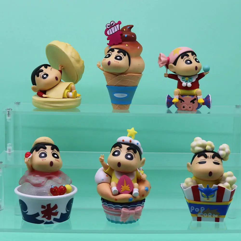 Crayon Shinchan Figures – Dessert Time Series