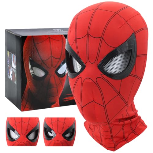 Spider-Man Mask with Moving Eyes, Jaw Motion