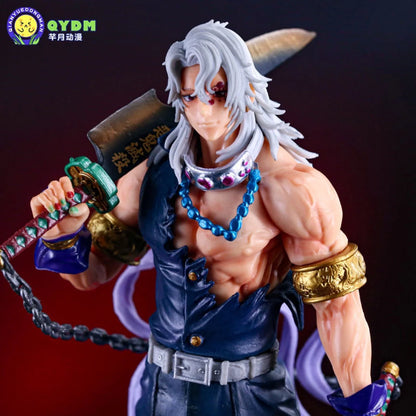 Tengen Uzui Demon Slayer Action Figure – Premium Anime Collectible Statue | Kimetsu no Yaiba Hashira Figure for Fans & Collectors
