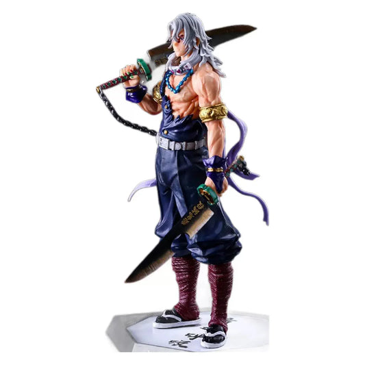 Tengen Uzui Demon Slayer Action Figure – Premium Anime Collectible Statue | Kimetsu no Yaiba Hashira Figure for Fans & Collectors