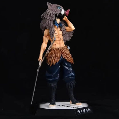 Inosuke Hashibira Action Figure – Demon Slayer Collectible with Dual Nichirin Blades