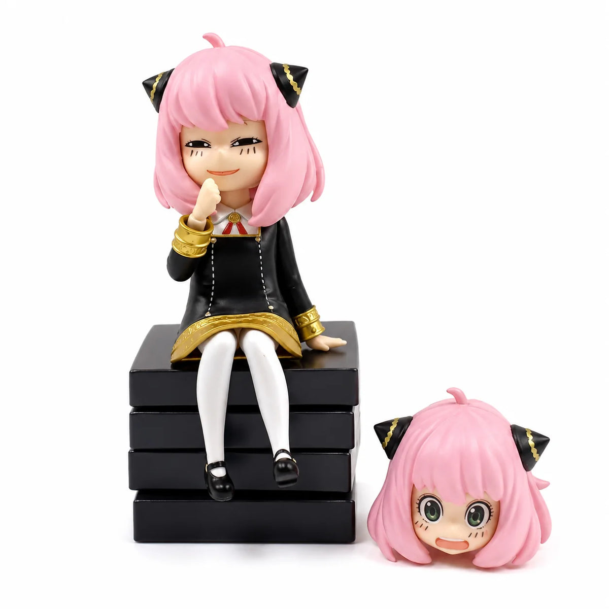 Anya Dual Head Figure