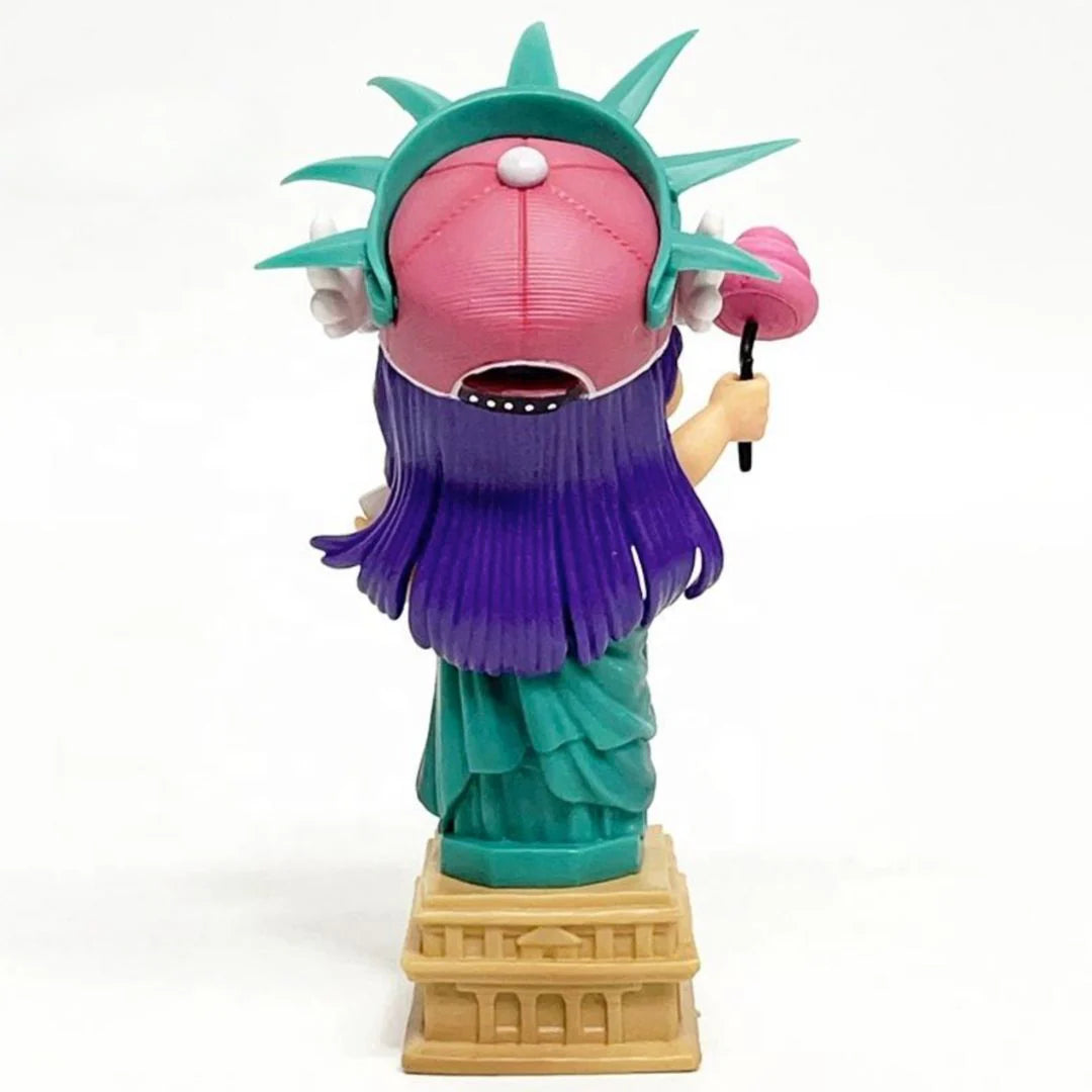 Arale Norimaki Statue of Liberty Fun Pose Anime Figure | 16.5cm