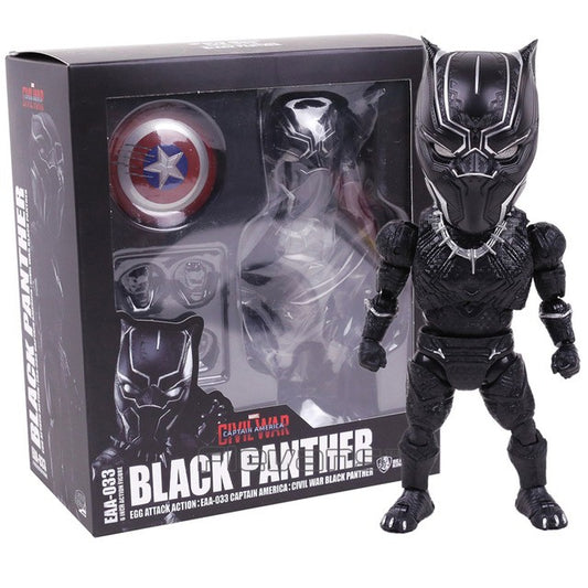 Black Panther Egg Attack Action EAA-033 Beast Kingdom Captain America: Civil War Action Figure
