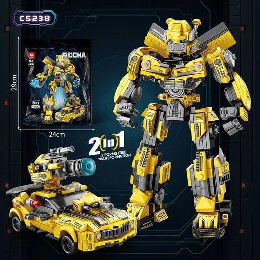 Bricks Toy- Transforming Robot