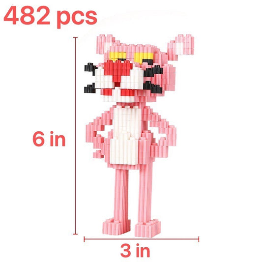 Bricks Toy- Pink Panther