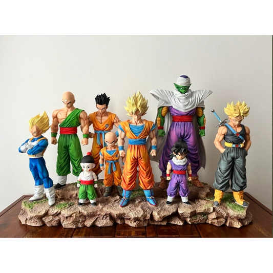 Pantheon of Protectors: Dragon Ball Z – The Z-Fighters’ Legacy Infinite Z Warrior 9 PIECE Set