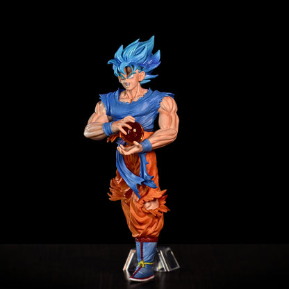 Son Goku Super Saiyan Blue "Spirit Bomb" Action Figure