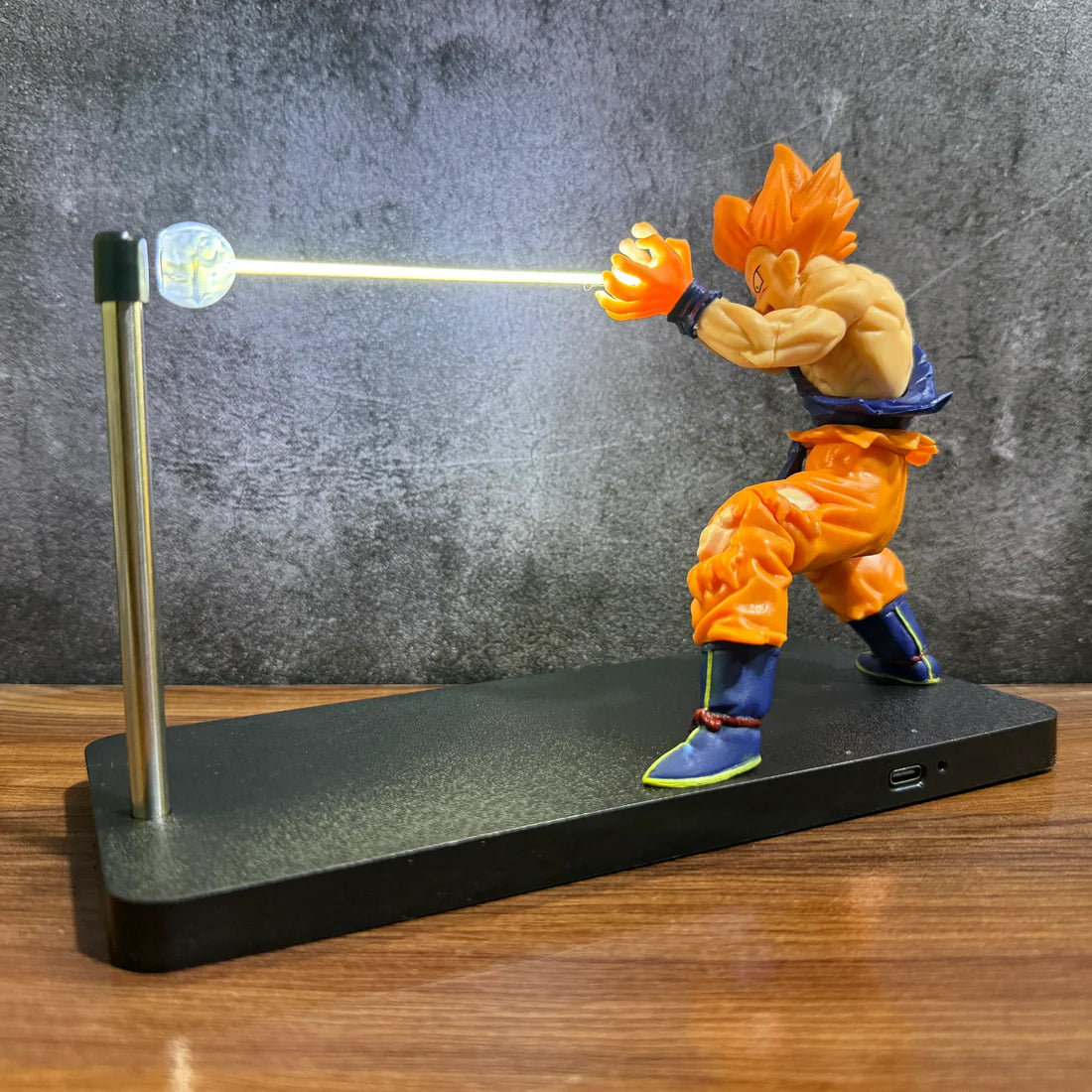 DBZ Goku Magnetic Night Light Action Figure with LED Energy Beam